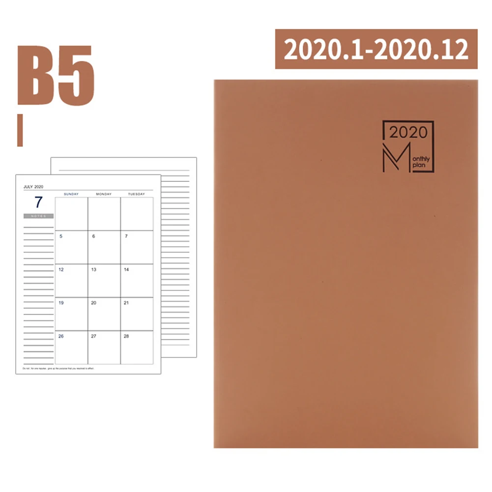 2020 Diary Planner Efficiency Manual Desk Schedule Monthly Office English Version Notebook Faux Leather Home Appointment
2020 Diary Planner Efficiency Manual Desk Schedule Monthly Office English Version Notebook Faux Leather Home Appointment