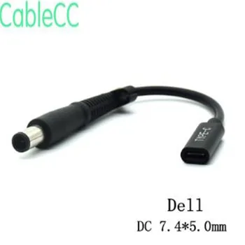 7.4x5.0 mm with Pin Jack to USB Type C PD Power Adapter Converter DC Plug Connector Cable Cord for DELL Laptop Charger
7.4x5.0 mm with Pin Jack to USB Type C PD Power Adapter Converter DC Plug Connector Cable Cord for DELL Laptop Charger