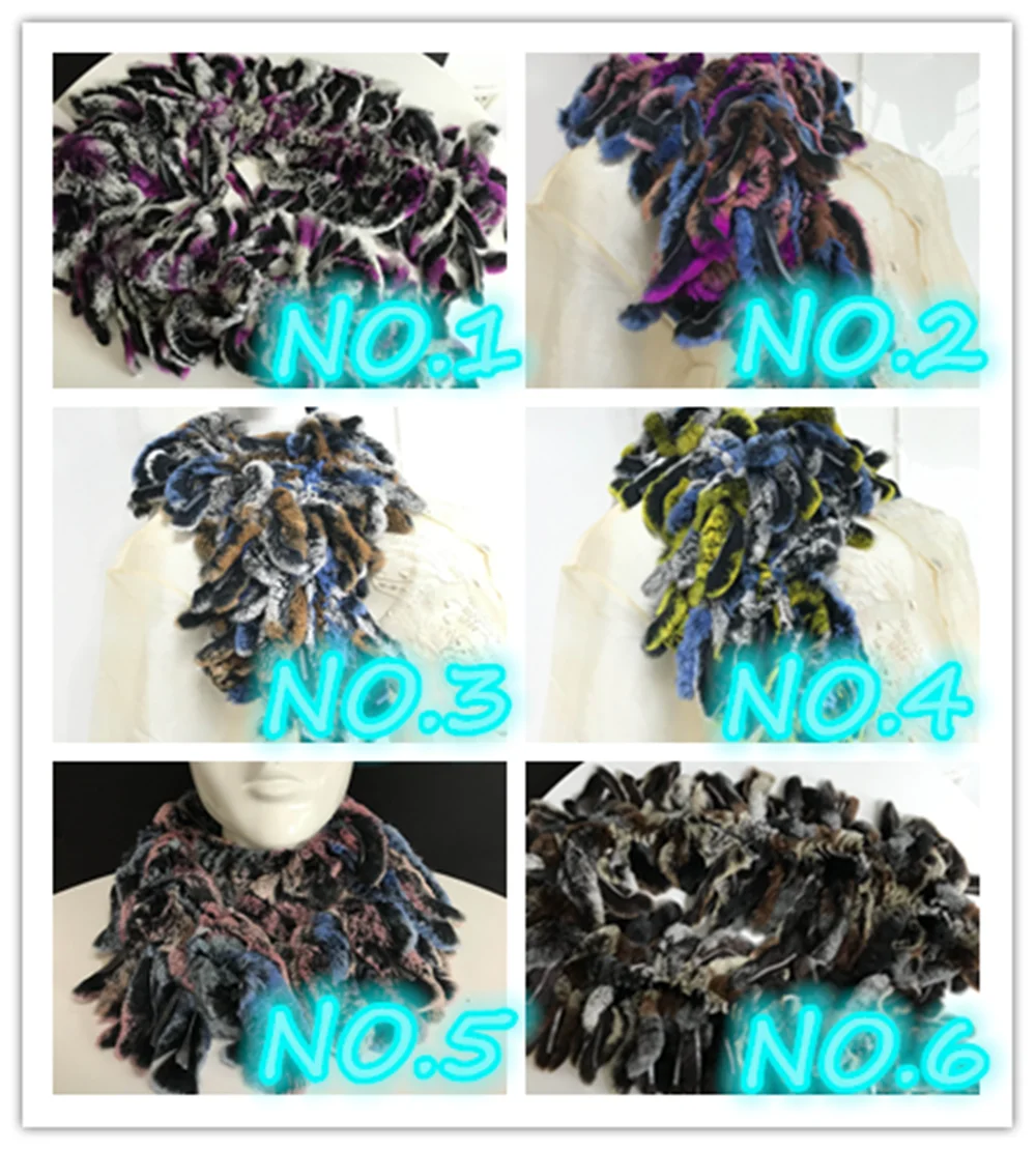 Multicolor Fur Scarf Knitted Real Rex Rabbit Fur Collar Scarf Tassel Style Shawl Stole Wrap Neck Warmer
Multicolor Fur Scarf Knitted Real Rex Rabbit Fur Collar Scarf Tassel Style Shawl Stole Wrap Neck Warmer