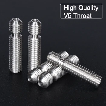 High Quality V5 Throat 3D Printer Throat V5 Heatbreak All Metal Feed MK8 Nozzle To Hotend Extruder Filament For 3D Printer Parts 
High Quality V5 Throat 3D Printer Throat V5 Heatbreak All Metal Feed MK8 Nozzle To Hotend Extruder Filament For 3D Printer Parts