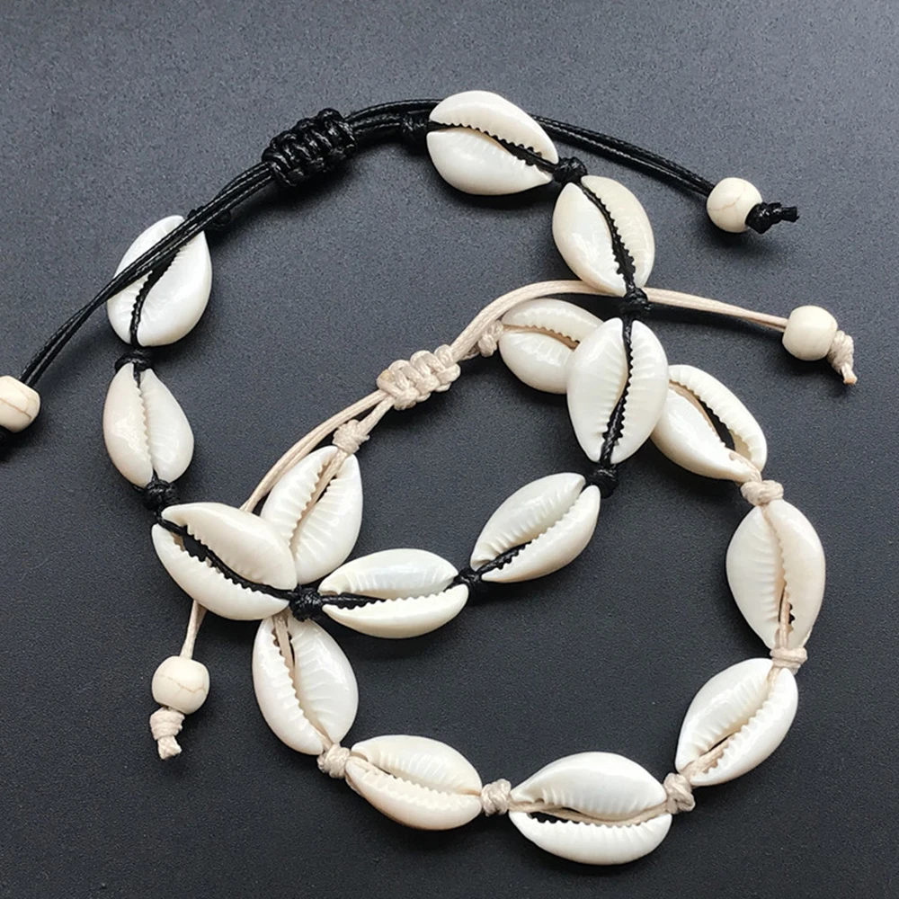 New Women Accessories Beaded Seashell Hand Knit Bracelet Pure Life Nature Handmade Shells Bracelets Chaim Bracelets
New Women Accessories Beaded Seashell Hand Knit Bracelet Pure Life Nature Handmade Shells Bracelets Chaim Bracelets