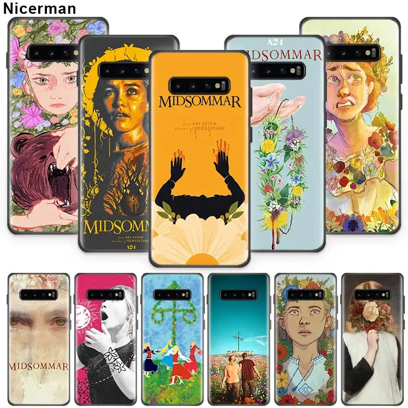 Midsommar Movie Case for Samsung Galaxy S10 S9 S8 S7 Plus S10e Note 9 8 10 10Plus 5G Black Silicone Phone Shell Couverture Bolsa
Midsommar Movie Case for Samsung Galaxy S10 S9 S8 S7 Plus S10e Note 9 8 10 10Plus 5G Black Silicone Phone Shell Couverture Bolsa