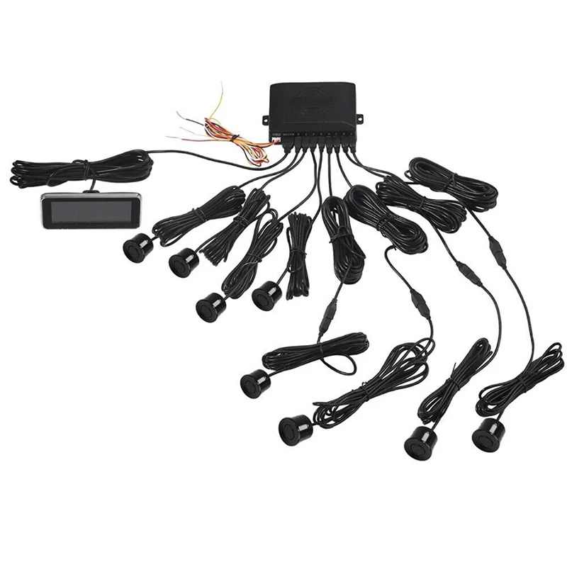 Car Auto LED Parking Radar with 8 Parking Sensors Backup Car Parking Radar Monitor Detector System Backlight Display
Car Auto LED Parking Radar with 8 Parking Sensors Backup Car Parking Radar Monitor Detector System Backlight Display