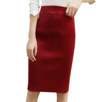 Women Spring Summer Knit High Waist One-Step Skirts Long Paragraph Bag Hip Step Solid Slim knitted Color Skirts
Women Spring Summer Knit High Waist One-Step Skirts Long Paragraph Bag Hip Step Solid Slim knitted Color Skirts