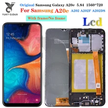 Original For Samsung Galaxy A20e LCD Display Touch Screen Digitizer Assembly A202 A202F Replace For SAMSUNG A20e LCD Screen
Original For Samsung Galaxy A20e LCD Display Touch Screen Digitizer Assembly A202 A202F Replace For SAMSUNG A20e LCD Screen