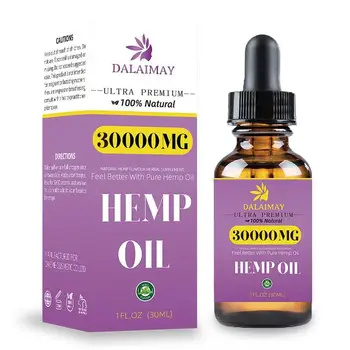 30ml 200000MG Hemp Oil Bio-active Hemp Seeds Oil Extract Drop for Pain Relief Reduce Anxiety Better Sleep Essence
30ml 200000MG Hemp Oil Bio-active Hemp Seeds Oil Extract Drop for Pain Relief Reduce Anxiety Better Sleep Essence