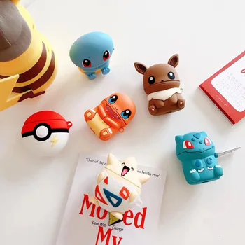 Pokemon Kawaii Pikachu Cartoon AirPods 1/2 Case Silicone Anti-drop Bluetooth Earphone Fashion Protective Case Box Christmas Gift
Pokemon Kawaii Pikachu Cartoon AirPods 1/2 Case Silicone Anti-drop Bluetooth Earphone Fashion Protective Case Box Christmas Gift