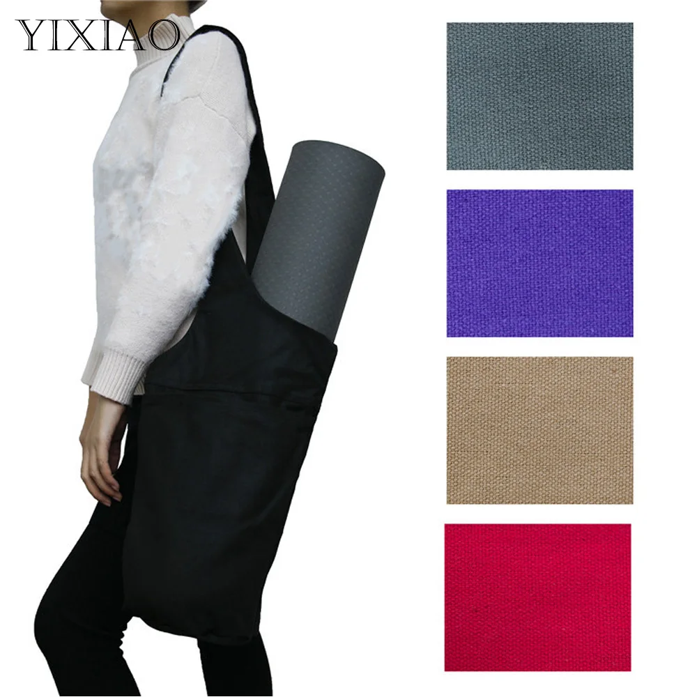 YIXIAO Yoga Mat Storage Bag Fashion Casual Canvas Large Pocket Sports Portable Yoga Fitness Bag Sling Carrier Knapsack
YIXIAO Yoga Mat Storage Bag Fashion Casual Canvas Large Pocket Sports Portable Yoga Fitness Bag Sling Carrier Knapsack