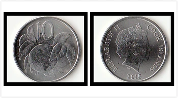 Cook Islands 10 Cents Coins Oceania New Original Coin Collectible Edition Real Rare Unc Commemorative 2015 Edition
Cook Islands 10 Cents Coins Oceania New Original Coin Collectible Edition Real Rare Unc Commemorative 2015 Edition