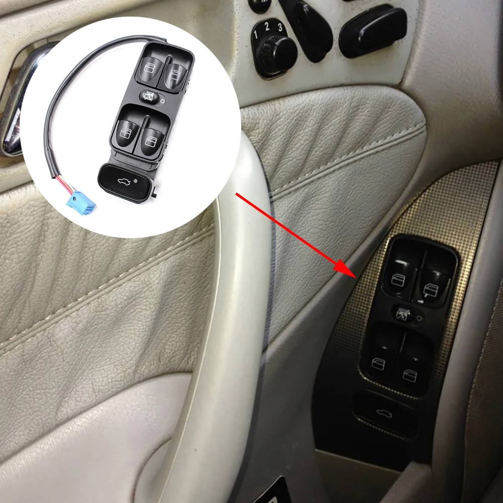 Hot Car Power Master Window Switch Button For Mercedes Benz W203 A203821067 Class
Hot Car Power Master Window Switch Button For Mercedes Benz W203 A203821067 Class
