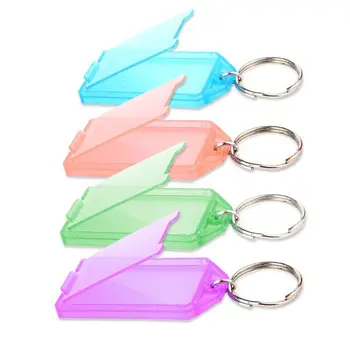 Portable note memo 20Pcs Tough Plastic Key Tags with Split Ring Label Window Assorted Colors for students
Portable note memo 20Pcs Tough Plastic Key Tags with Split Ring Label Window Assorted Colors for students