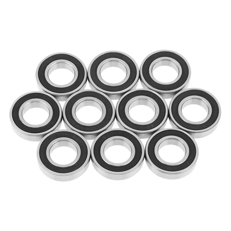 10Pcs 6901-2RS Ball Bearings Double Shielded Miniature Deep Groove 12X24x6mm | Обустройство дома