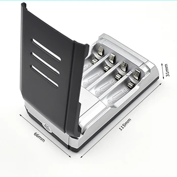 PALO C-905 W LCD Display With 4 Slots Smart Battery Charger Charging Station Port Powerport for AA/AAA Batteries
PALO C-905 W LCD Display With 4 Slots Smart Battery Charger Charging Station Port Powerport for AA/AAA Batteries