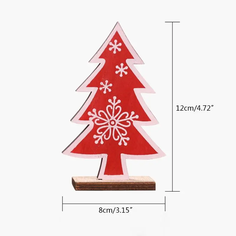 Wooden Christmas Tree Snowflake Ornament Desktop Table Decoration Merry Xmas Creative Drops
Wooden Christmas Tree Snowflake Ornament Desktop Table Decoration Merry Xmas Creative Drops