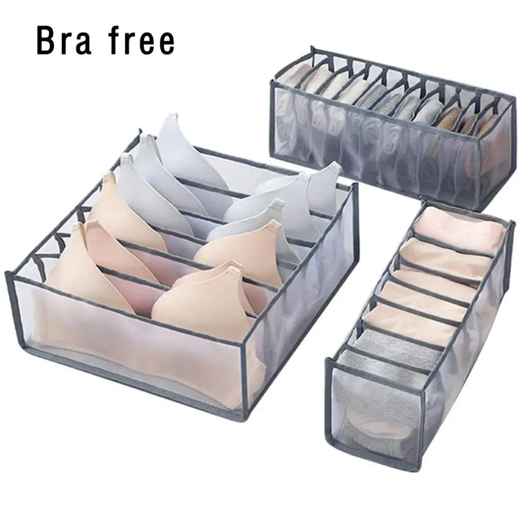 Underwear Storage Box 3-piece Set Socks Closets And Drawers Drawer Division Folding Case Wardrobe Storage Box
Underwear Storage Box 3-piece Set Socks Closets And Drawers Drawer Division Folding Case Wardrobe Storage Box