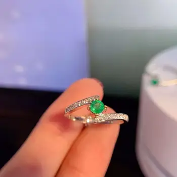 Natural And Real emerald luxury ring ring Free shipping gemstone 925 sterling silver Fine jewelry 
Natural And Real emerald luxury ring ring Free shipping gemstone 925 sterling silver Fine jewelry