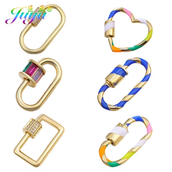 Juya 2020 Simple Design DIY Fastener Spiral Hook Screw Lock Clasps Accessories For HandMade Mesh Chains Necklace Bracelet Making
Juya 2020 Simple Design DIY Fastener Spiral Hook Screw Lock Clasps Accessories For HandMade Mesh Chains Necklace Bracelet Making