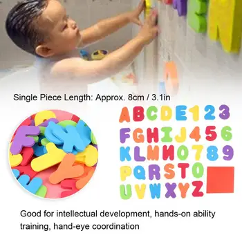 36Pcs/set Letter Puzzle Bath Toy Soft EVA Kids Baby Bathroom Water Toys Early Educational Suction Up Bathing Toys Bath toy
36Pcs/set Letter Puzzle Bath Toy Soft EVA Kids Baby Bathroom Water Toys Early Educational Suction Up Bathing Toys Bath toy