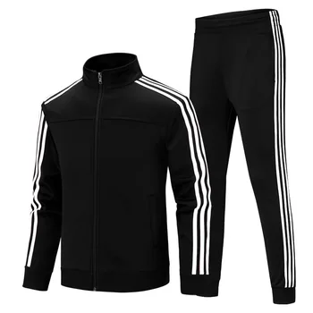 Autumn Cross Border High-End nan han si Couples Sports Set Male Stand Collar Cardigan Two Sets of Three Bars Sports Clothing
Autumn Cross Border High-End nan han si Couples Sports Set Male Stand Collar Cardigan Two Sets of Three Bars Sports Clothing