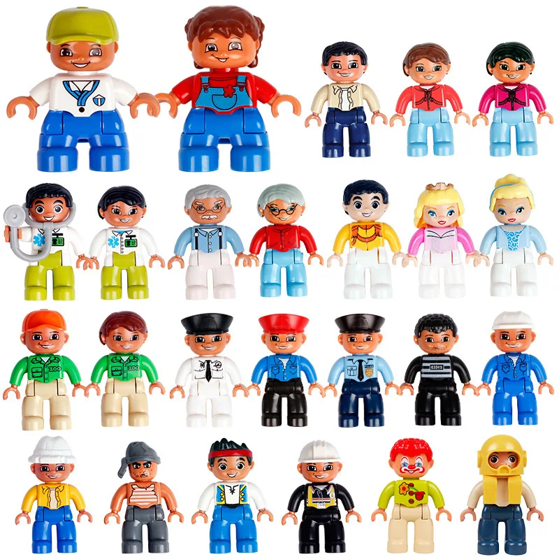 Big Building Blocks Family Occupation Castle Pirate Members Cartoon Figures DIY Toys Educational Toys Compatible with Duplo
Big Building Blocks Family Occupation Castle Pirate Members Cartoon Figures DIY Toys Educational Toys Compatible with Duplo