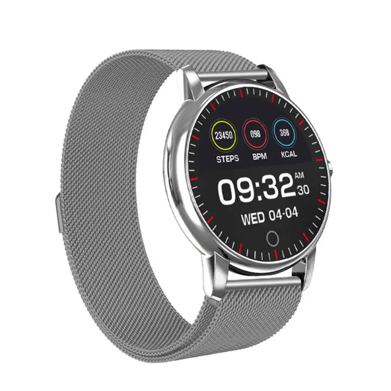 Round Screen Full Touch Wristband Fitness Tracker Blood Pressure Monitoring Smart Watchs New
Round Screen Full Touch Wristband Fitness Tracker Blood Pressure Monitoring Smart Watchs New