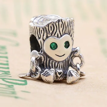 Authentic 925 Sterling Silver Beads Cute Tree Monster Charms Fit Original Pandora Bracelet Necklace For Women DIY Jewelry Making
Authentic 925 Sterling Silver Beads Cute Tree Monster Charms Fit Original Pandora Bracelet Necklace For Women DIY Jewelry Making