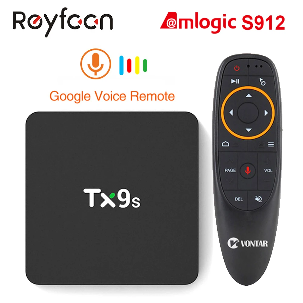 TX9S Android TV Box Amlogic S912 2G 8GB 4k 60fps Set Top Box 2.4G Wifi Support Youtube Google Play Store Fast Smart Androdid TV
TX9S Android TV Box Amlogic S912 2G 8GB 4k 60fps Set Top Box 2.4G Wifi Support Youtube Google Play Store Fast Smart Androdid TV