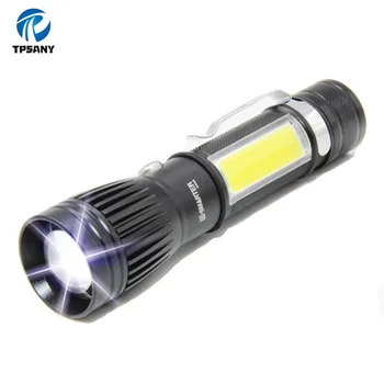 Super bright LED flashlight flashlight led T6+COB Zoomable outdoor bicycle light USB rechargeable 18650 flashlight 
Super bright LED flashlight flashlight led T6+COB Zoomable outdoor bicycle light USB rechargeable 18650 flashlight