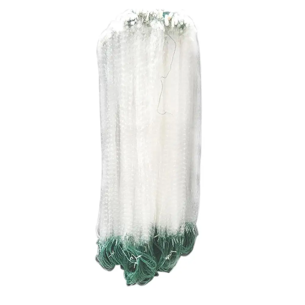 30m x 1.2m Fishing Net Single Mesh Nylon Durable Float Trap Monofilament Gill Net Fishing Accessories for Hand Casting
30m x 1.2m Fishing Net Single Mesh Nylon Durable Float Trap Monofilament Gill Net Fishing Accessories for Hand Casting