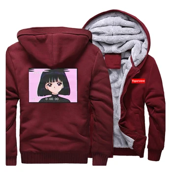 Cartoon Sailor Moon Men Hooded Hooded raglan Fleece Long Sleeve sweatshirt 2019 Autumn Winter Trend streetwear homme tracksuits
Cartoon Sailor Moon Men Hooded Hooded raglan Fleece Long Sleeve sweatshirt 2019 Autumn Winter Trend streetwear homme tracksuits