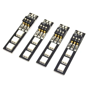 4PCS 7 Colors 12V 5050 RGB LED Strip Night Light with DIP Switch for QAV250 FPV 210 ZMR250 F450 F550 Quadcopter
4PCS 7 Colors 12V 5050 RGB LED Strip Night Light with DIP Switch for QAV250 FPV 210 ZMR250 F450 F550 Quadcopter