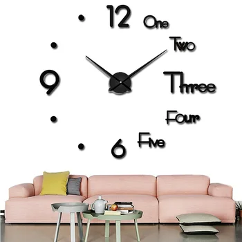 2019 watch clock 3d diy acrylic mirror stickers home decoration living room quartz needle European clock free shipping
2019 watch clock 3d diy acrylic mirror stickers home decoration living room quartz needle European clock free shipping