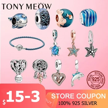 925 Sterling Silver Openwork ocean Starfish Shells & Hearts beads Charms fit Pandora silver 925 Original Jewelry
925 Sterling Silver Openwork ocean Starfish Shells & Hearts beads Charms fit Pandora silver 925 Original Jewelry