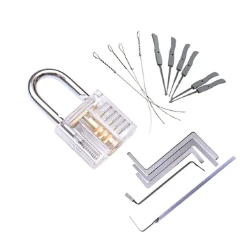 3 In 1 Set Locksmith Tools Practice Transparent Lock Kit With Broken Key Extractor Wrench Tool Removing Hooks Hardware
3 In 1 Set Locksmith Tools Practice Transparent Lock Kit With Broken Key Extractor Wrench Tool Removing Hooks Hardware