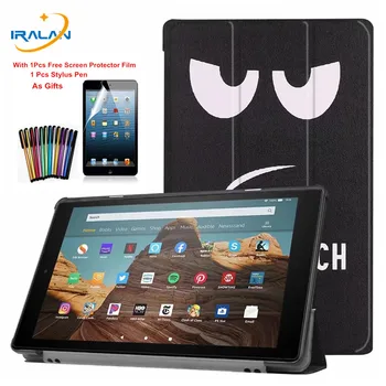 Case for Amazon Kindle Fire HD 10 Tablet 2019 Release Smart Cover for All-New Fire HD 10 9th Generation Tablet Cover+Film+Pen
Case for Amazon Kindle Fire HD 10 Tablet 2019 Release Smart Cover for All-New Fire HD 10 9th Generation Tablet Cover+Film+Pen