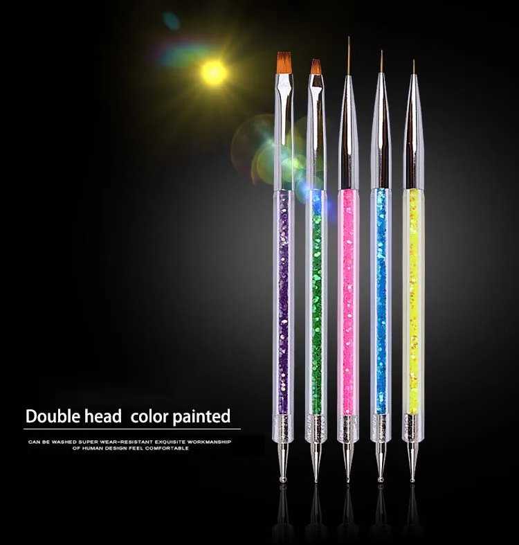 Nail Tools Accessories Double-headed Pointer Pull Pen Sequins Set of 5 Painted Pens
Nail Tools Accessories Double-headed Pointer Pull Pen Sequins Set of 5 Painted Pens
