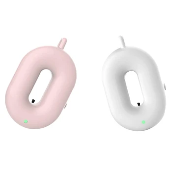 2set Personal Wearable Air Purifier Necklace Mini Portable USB Air Freshner Ionizer Negative Ion Generator Pink & White
2set Personal Wearable Air Purifier Necklace Mini Portable USB Air Freshner Ionizer Negative Ion Generator Pink & White