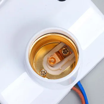 E27 Lamp Holder Infrared Motion PIR Sensor Automatic LED Light Lamp Holder Switch AC889
E27 Lamp Holder Infrared Motion PIR Sensor Automatic LED Light Lamp Holder Switch AC889