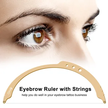 Eyebrow Ruler with Strings Permanent Bow Line Ruler Microblading Tattoo Stencil Eye Brow Drawing Tool for Eyebrow Tattoo Makeup
Eyebrow Ruler with Strings Permanent Bow Line Ruler Microblading Tattoo Stencil Eye Brow Drawing Tool for Eyebrow Tattoo Makeup