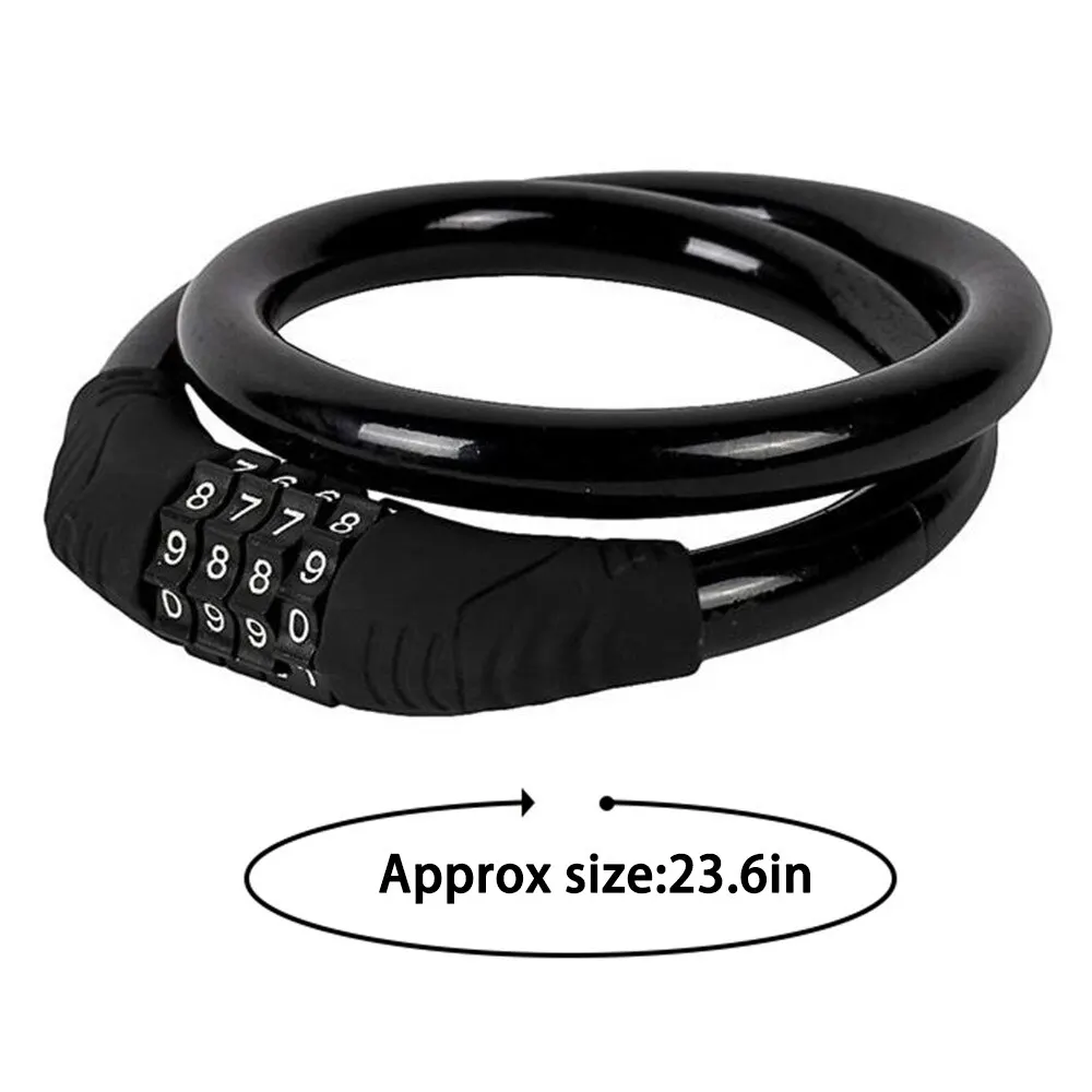 Bike Password Lock Anti-Theft Combination Number Code Bicycle Lock Steel Cable Chain Security Safety Lock Bike Accessories
Bike Password Lock Anti-Theft Combination Number Code Bicycle Lock Steel Cable Chain Security Safety Lock Bike Accessories
