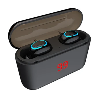 Q32 Wireless Bluetooth 5.0 TWS Mini Earbuds Portable Digital Display Handsfree Microphone Headset with Charging Case
Q32 Wireless Bluetooth 5.0 TWS Mini Earbuds Portable Digital Display Handsfree Microphone Headset with Charging Case