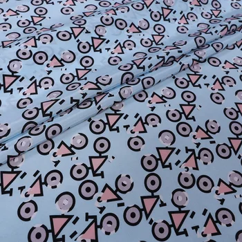 100% Real Silk Fabric CDC Geometric Cartoon 20 Summer Printing Crepe De Chine Mulberry Silk Dress Shirt Fabric
100% Real Silk Fabric CDC Geometric Cartoon 20 Summer Printing Crepe De Chine Mulberry Silk Dress Shirt Fabric