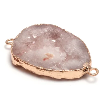 Natural Semi Precious Stone Connector Irregular Agates DIY Bracelet Necklace Making Jewelry Findings Package Sale 40-45mm 30-35m 
Natural Semi Precious Stone Connector Irregular Agates DIY Bracelet Necklace Making Jewelry Findings Package Sale 40-45mm 30-35m