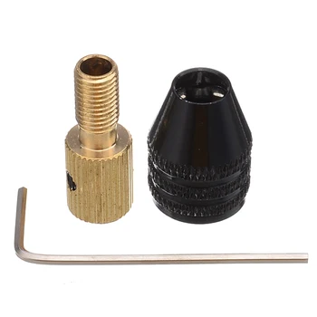 Mini 0.3-3.4mm Universal Aluminum Alloy Drill Chuck Micro Electronic Drill Chuck Collets Clamp Tools Set Adapter Chuck Tools
Mini 0.3-3.4mm Universal Aluminum Alloy Drill Chuck Micro Electronic Drill Chuck Collets Clamp Tools Set Adapter Chuck Tools