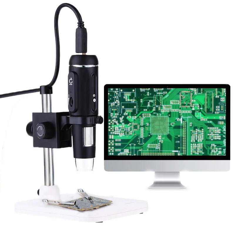 1080P 5MP USB 2.0 Digital Microscope Electronic Camera Magnifier Holder Endoscope for Mobile Phone Repairing Hair Skin Gadgets
1080P 5MP USB 2.0 Digital Microscope Electronic Camera Magnifier Holder Endoscope for Mobile Phone Repairing Hair Skin Gadgets