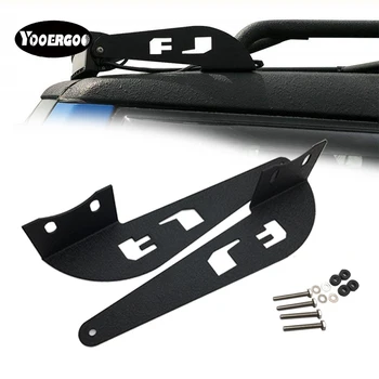 Black Roof Brackets Light Bar Mount For T oyota For FJ Cruiser 52" Curved LED Light Bar Mounting Brackets 07-14
Black Roof Brackets Light Bar Mount For T oyota For FJ Cruiser 52" Curved LED Light Bar Mounting Brackets 07-14