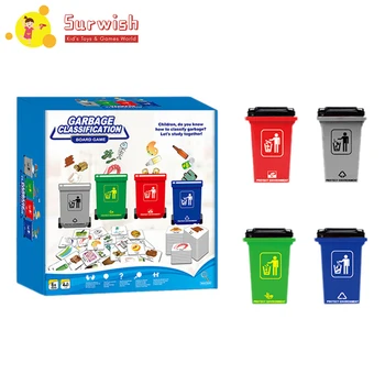 Garbage Classification Games Early Education Learning Puzzle Parent-Child Interaction Brainpower Big Combat Toy Trash Can Toy
Garbage Classification Games Early Education Learning Puzzle Parent-Child Interaction Brainpower Big Combat Toy Trash Can Toy