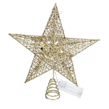 1 Set Tree Topper Durable High Quality Golden Xams Tree Topper Tree Topper Xmas Tree Decor for Party Home
1 Set Tree Topper Durable High Quality Golden Xams Tree Topper Tree Topper Xmas Tree Decor for Party Home