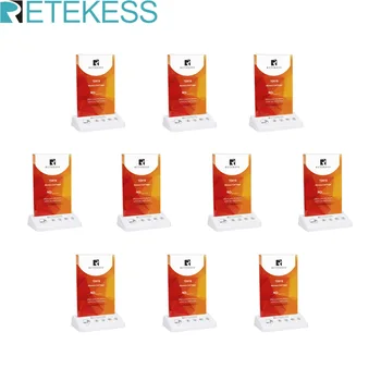 10Pcs RETEKESS TD018 Restaurant Pager System Wireless Table Call Button ASK 433MHz Receiver RFID Features For Tea Coffee Bar
10Pcs RETEKESS TD018 Restaurant Pager System Wireless Table Call Button ASK 433MHz Receiver RFID Features For Tea Coffee Bar