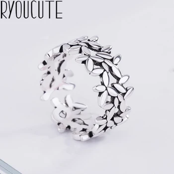 Vintage 925 Sterling Silver Leaf Rings for Women Gifts Ladies Finger Rings Statement Jewelry Wholesale
Vintage 925 Sterling Silver Leaf Rings for Women Gifts Ladies Finger Rings Statement Jewelry Wholesale